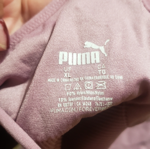 PUMA Pink Sports Bra - Picture 3 of 3